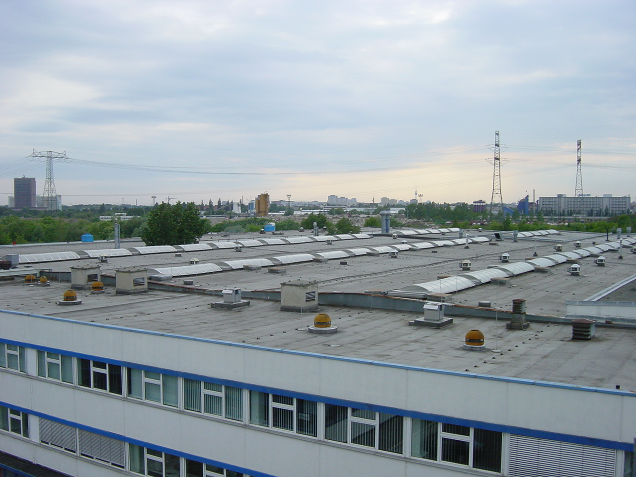 Flachdächer Berliner Werkzeugmaschinenfabrik