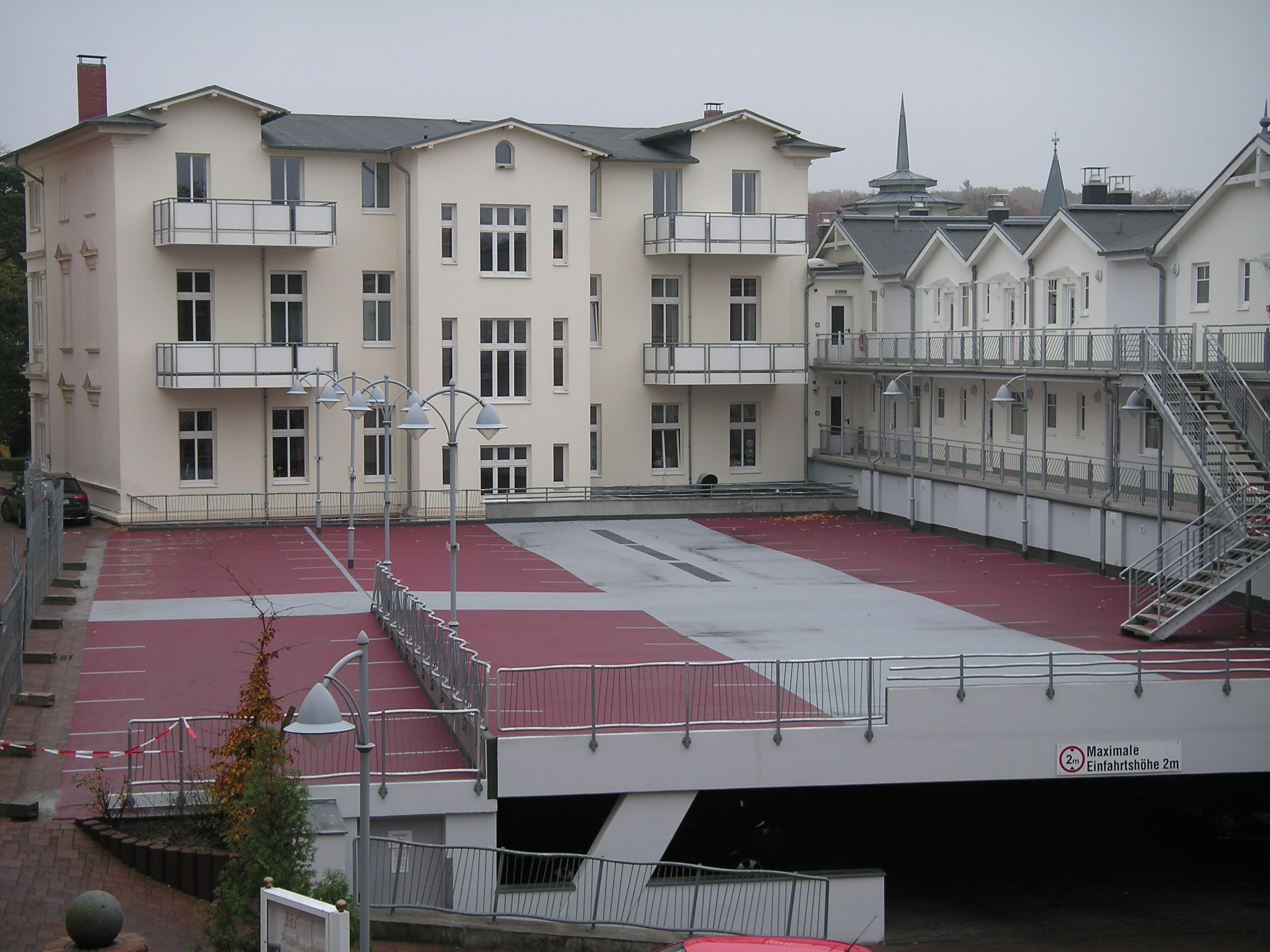 Parkdeck Hotel Preußenhof in Zinnowitz