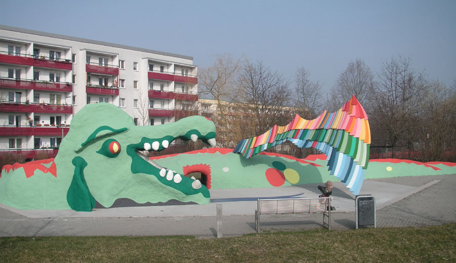 Drachenplansche Zerbster Straße in Berlin