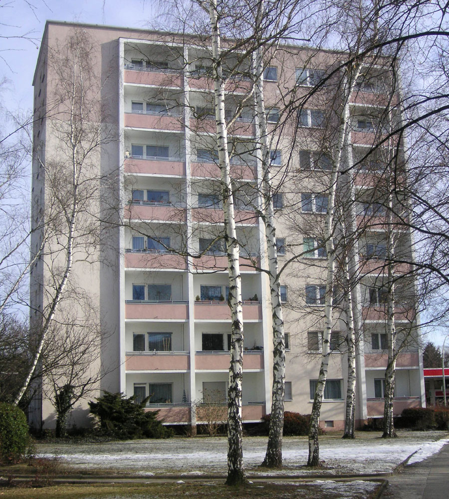 Fassade und Balkone Preysingstraße in Berlin